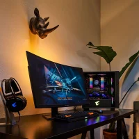 Монитор Gigabyte G32QC A фото 10